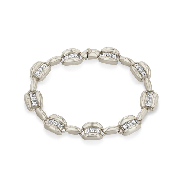 Lizzie Mandler Anchor Tennis Bracelet