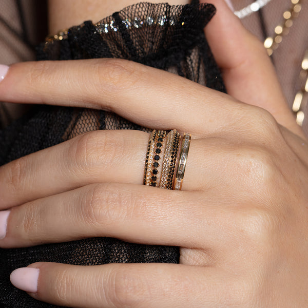 Lizzie Mandler Baguette Eternity Band
