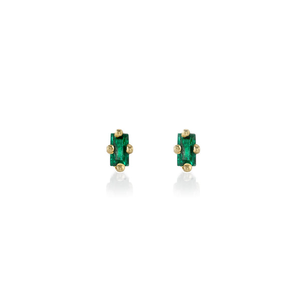 Lizzie Mandler Baguette Mini Stud
