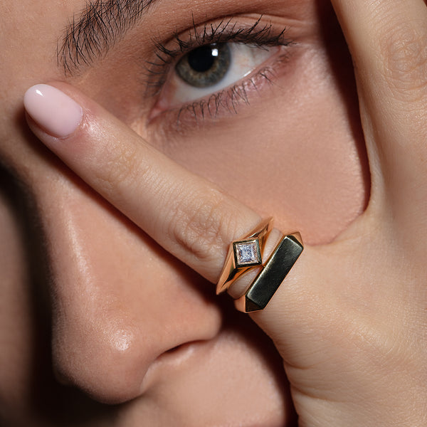 Lizzie Mandler Basic Wide Chevron Band