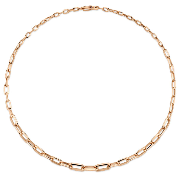 Lizzie Mandler Chubby Knife Edge Oval Link