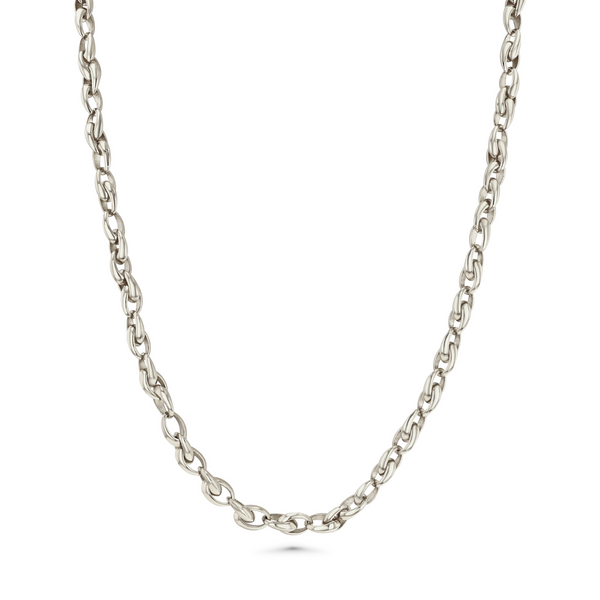Lizzie Mandler Crescent Link Chain Necklace