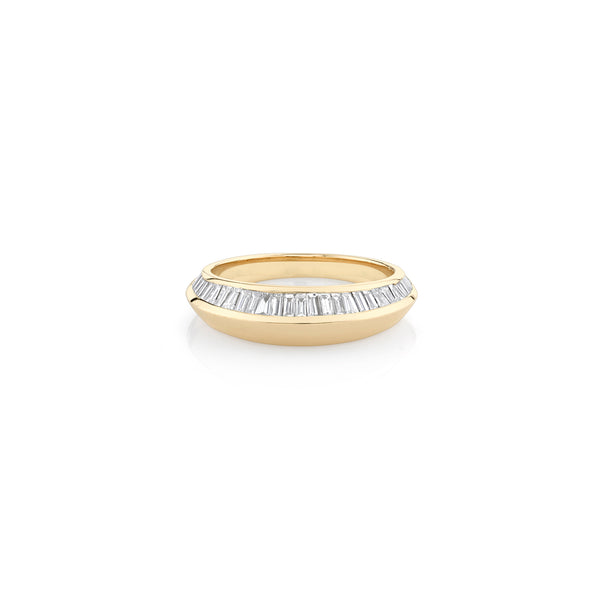 Lizzie Mandler Degrede Crescent Ring