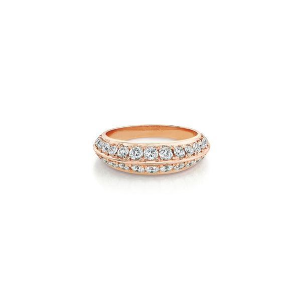 Lizzie Mandler Double-Sided Pave Crescent Ring