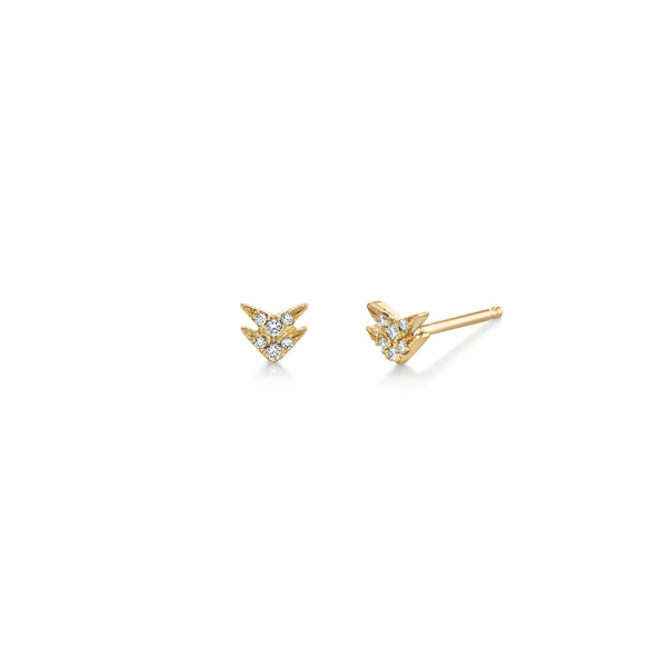 Lizzie Mandler Double V Stud