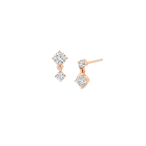 Lizzie Mandler Éclat Alternating Diamond Drops