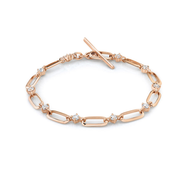 Lizzie Mandler Éclat Diamond Link Bracelet