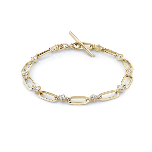 Lizzie Mandler Éclat Diamond Link Bracelet