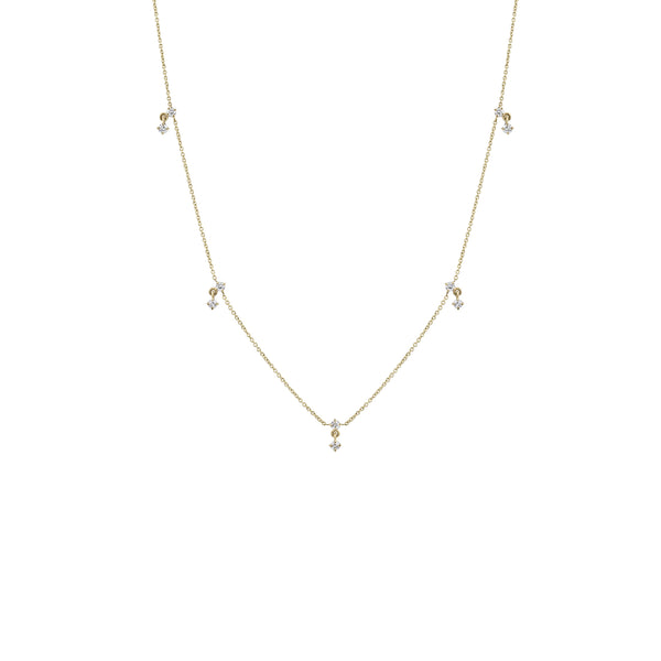 Lizzie Mandler Éclat Diamond Station Necklace