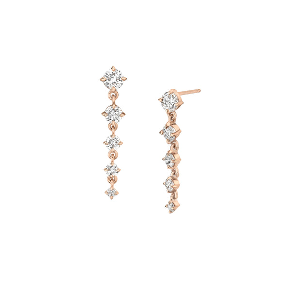 Lizzie Mandler Éclat Five Drop Earrings