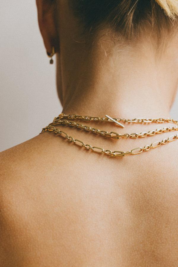 Lizzie Mandler Figaro Chain Necklace