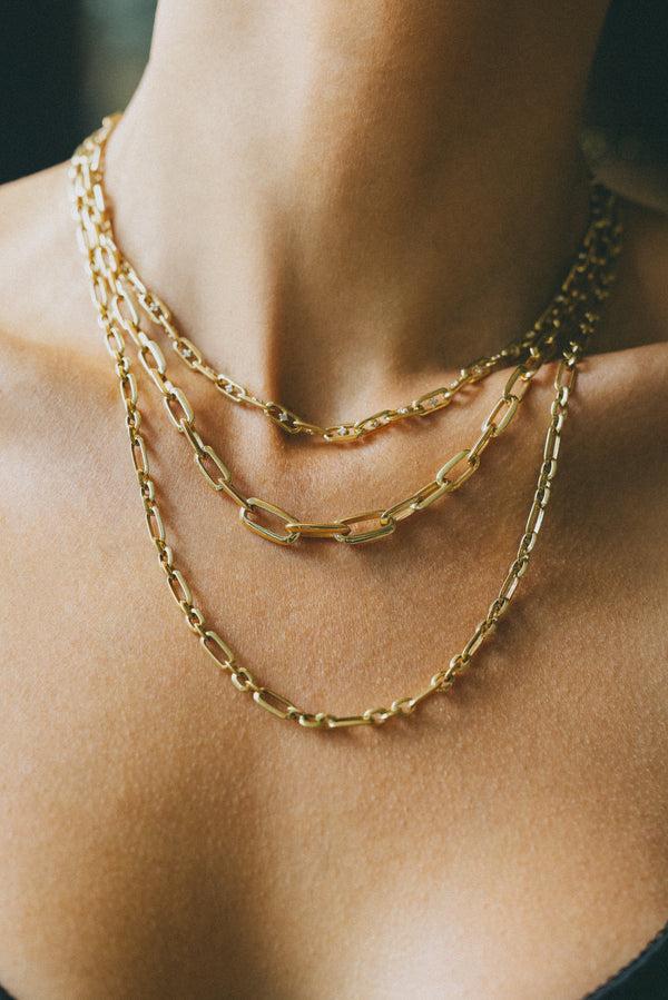 Lizzie Mandler Figaro Chain Necklace
