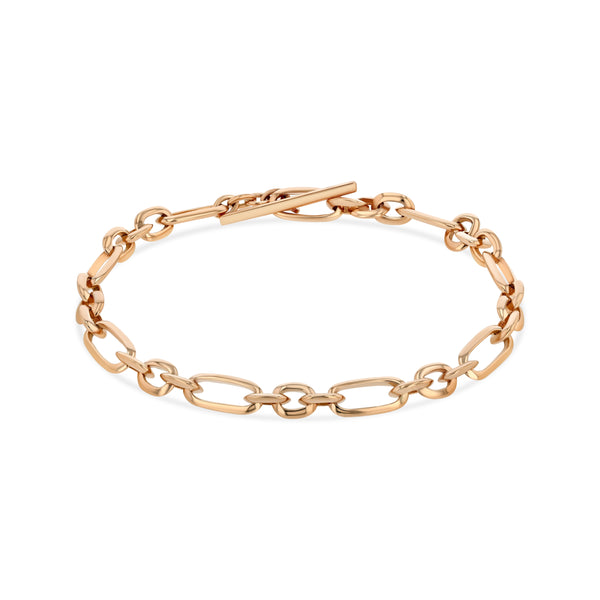 Lizzie Mandler Figaro Link Chain Bracelet