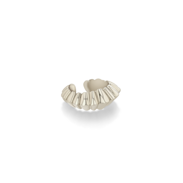 Lizzie Mandler Fluted Crescent Ear Cuff