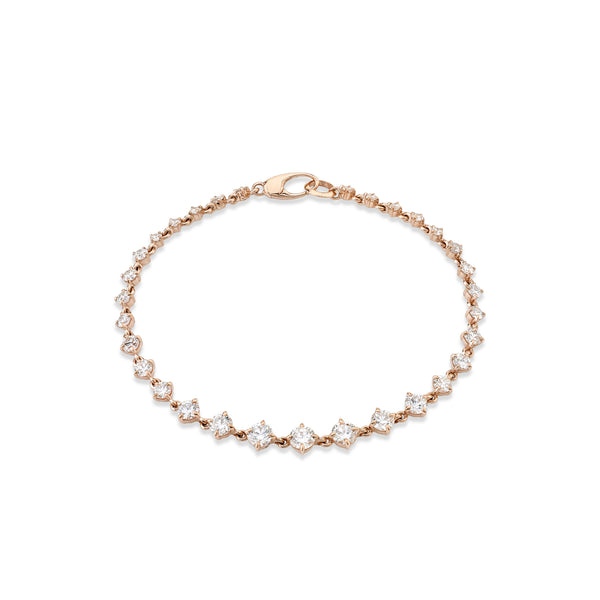 Lizzie Mandler Graduated Éclat Diamond Bracelet