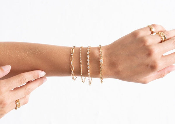 Lizzie Mandler Graduated Éclat Diamond Bracelet