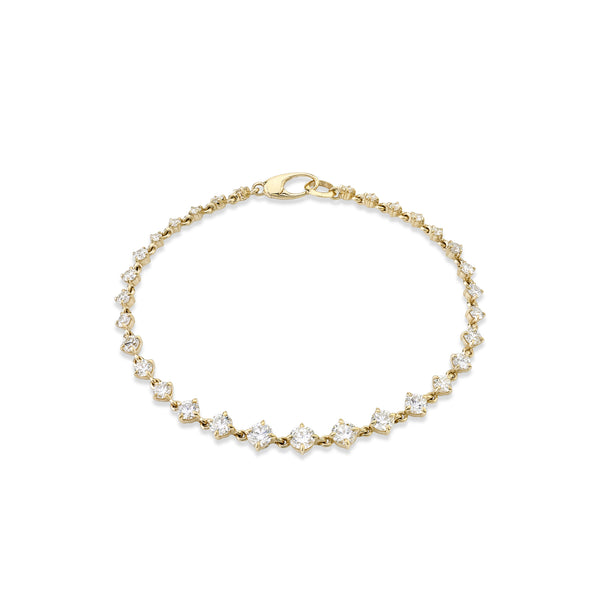 Lizzie Mandler Graduated Éclat Diamond Bracelet