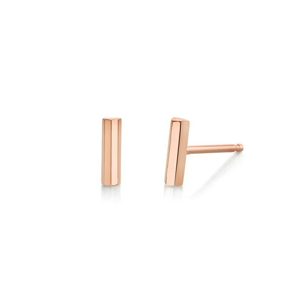 Lizzie Mandler Knife Edge Bar Stud