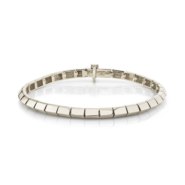 Lizzie Mandler Knife Edge Bar Tennis Link Bracelet