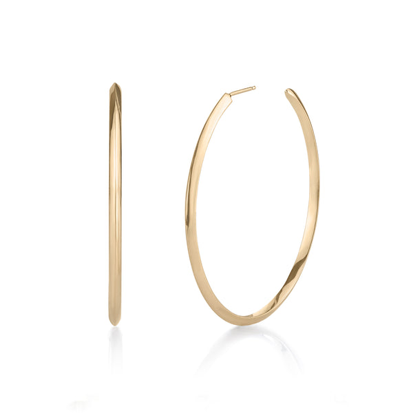 Lizzie Mandler Knife Edge Hoops