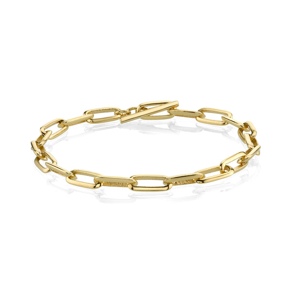 Lizzie Mandler Knife Edge Oval Link Chain Bracelet