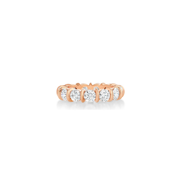 Lizzie Mandler Large Fluted Bar Eternity Band