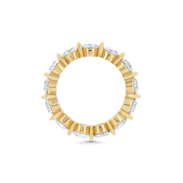 Lizzie Mandler Large Fluted Bar Eternity Band