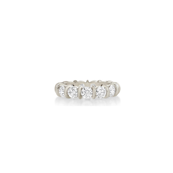 Lizzie Mandler Large Fluted Bar Eternity Band