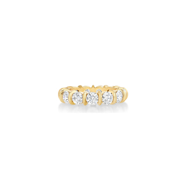Lizzie Mandler Large Fluted Bar Eternity Band