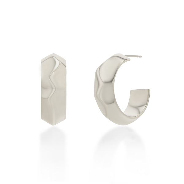 Lizzie Mandler Large Liquid Gold Hoops