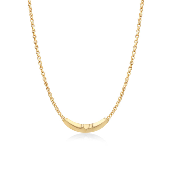 Lizzie Mandler Liquid Gold Slider Necklace