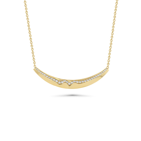 Lizzie Mandler Liquid Gold Slider with Pave