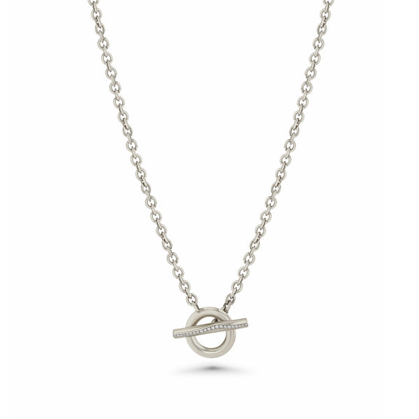 Lizzie Mandler Liquid Gold Toggle Necklace