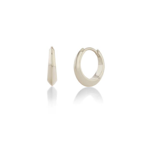 Lizzie Mandler Medium Thin Crescent Hoop