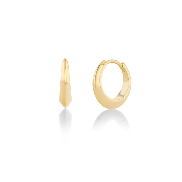 Lizzie Mandler Medium Thin Crescent Hoop