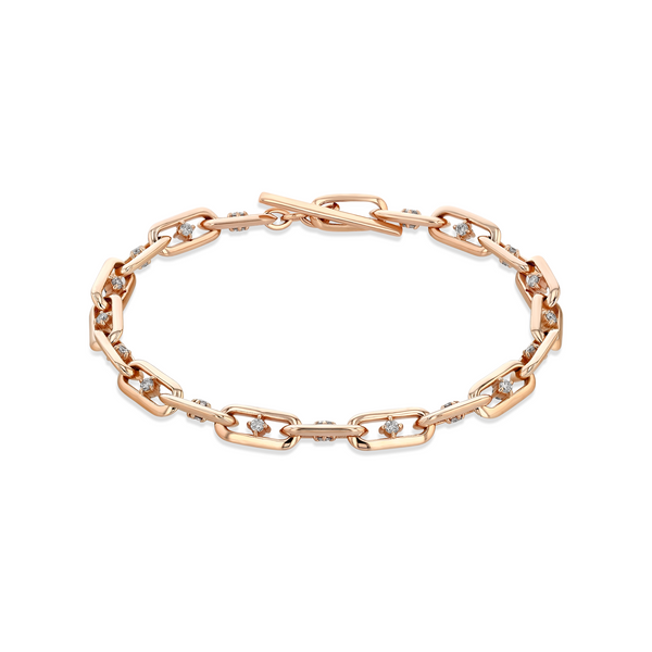 Lizzie Mandler OG Links With Double Sided Diamonds