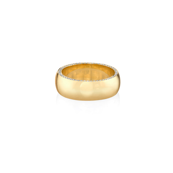Lizzie Mandler Othello Cigar Band Ring