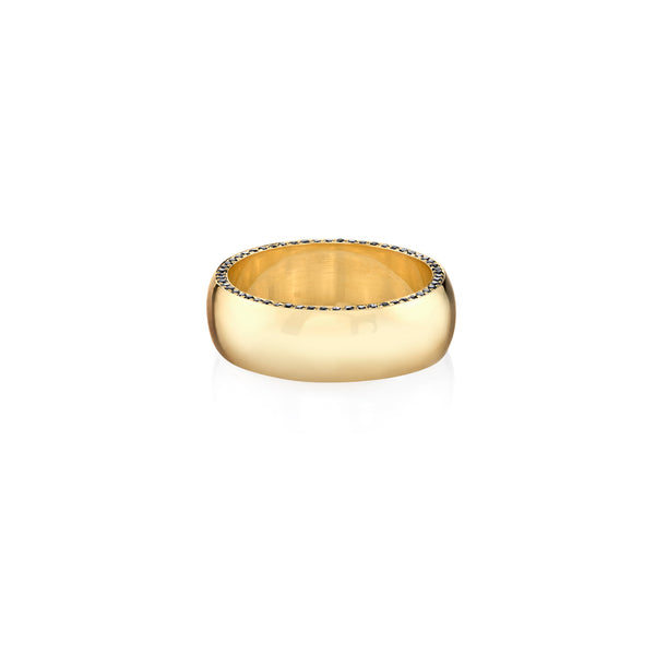 Lizzie Mandler Othello Cigar Band Ring