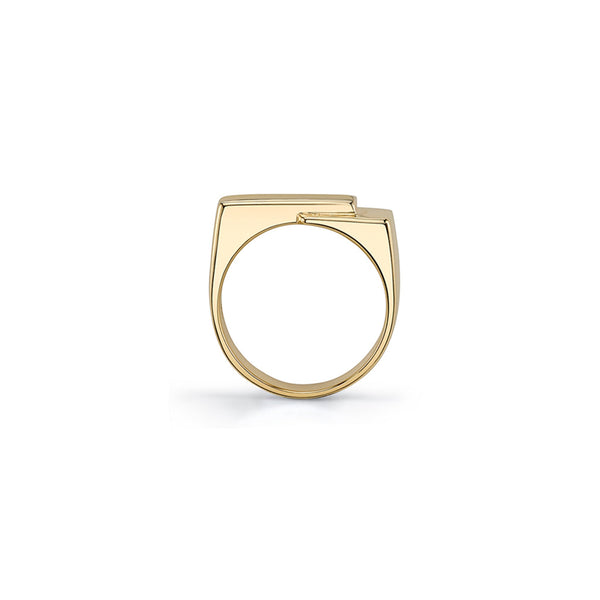 Lizzie Mandler Overlap Pinky Ring
