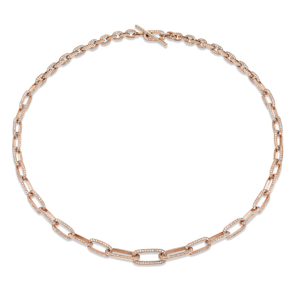 Lizzie Mandler Pavé Graduated Choker