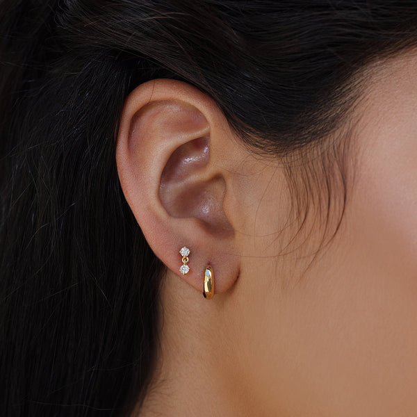 Lizzie Mandler Petite Éclat Diamond Drops