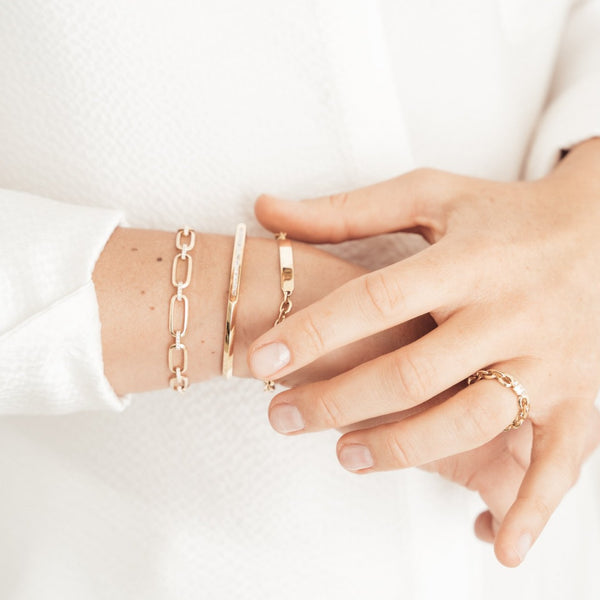 Lizzie Mandler Petite ID Bracelet