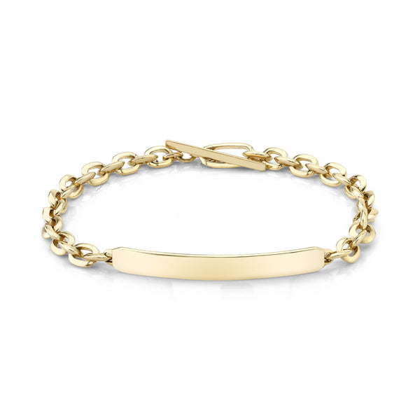 Lizzie Mandler Petite ID Bracelet