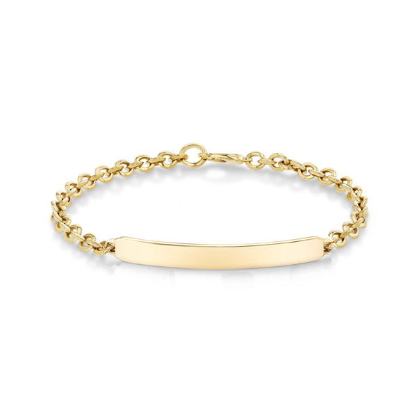 Lizzie Mandler Petite ID Micro Link Bracelet