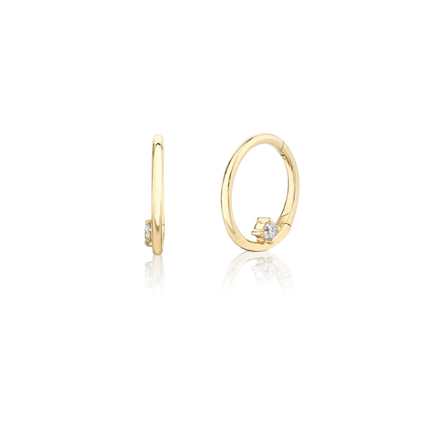 Lizzie Mandler Seamless Star Huggie