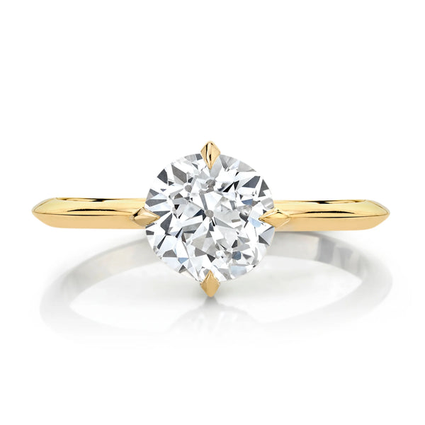 Lizzie Mandler Signature Knife Edge Solitaire