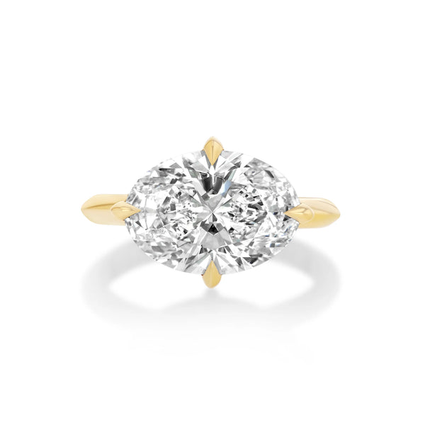 Lizzie Mandler Signature Knife Edge Solitaire