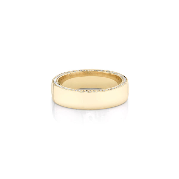Lizzie Mandler Slim Pavé Cigar Band