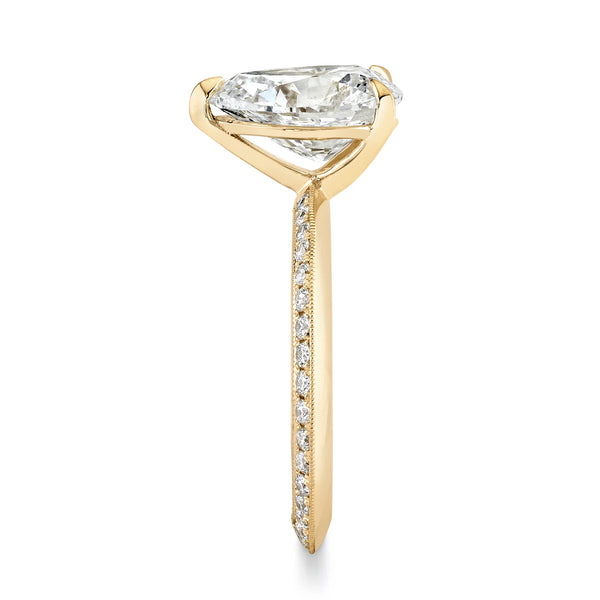 Lizzie Mandler Switch Pavé Knife Edge Solitaire