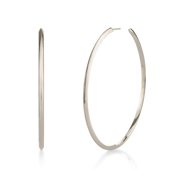 Lizzie Mandler XL Knife Edge Hoops